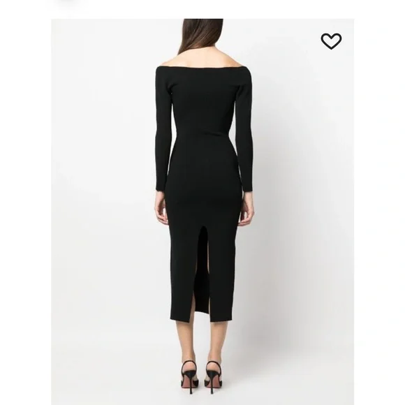 Roland Mouret pencil v neck dress gown small - Picture 3 of 3